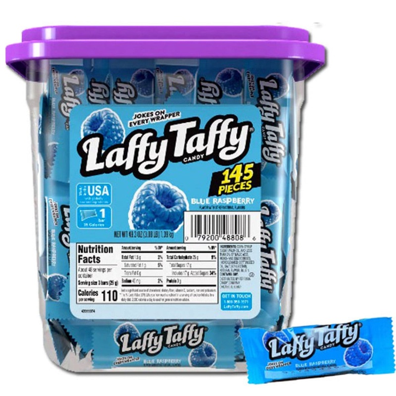 Laffy Taffy Chews Blue Raspberry – 145ct