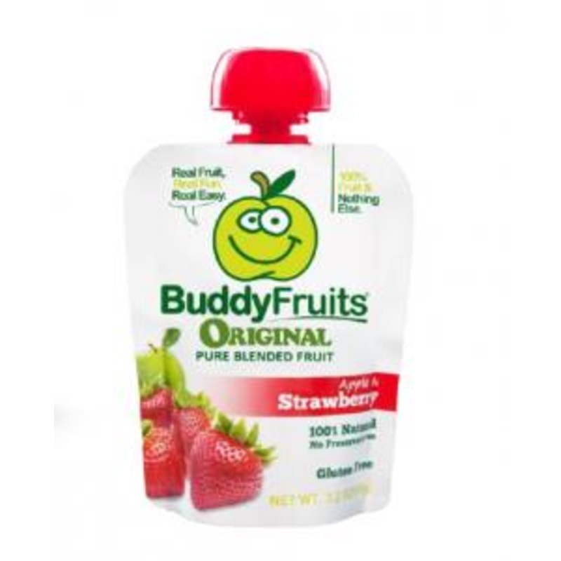 (Price/Case)Buddy Fruits 1852181 Originals-18 X 1 Case-Strawberr