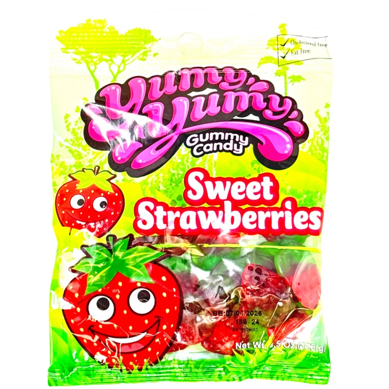 Yumy Yumy Sweet Strawberries – 4.5oz