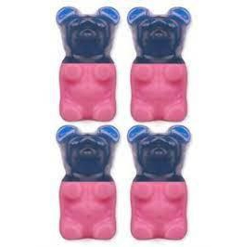 GGB Giant Bubblegum & Blue Raspberry Bear 4-pack