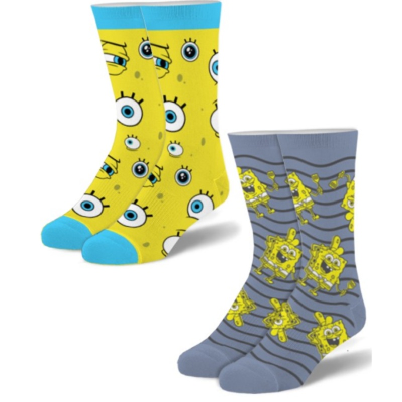 Sponge Bob Square Pants Socks 2 pack