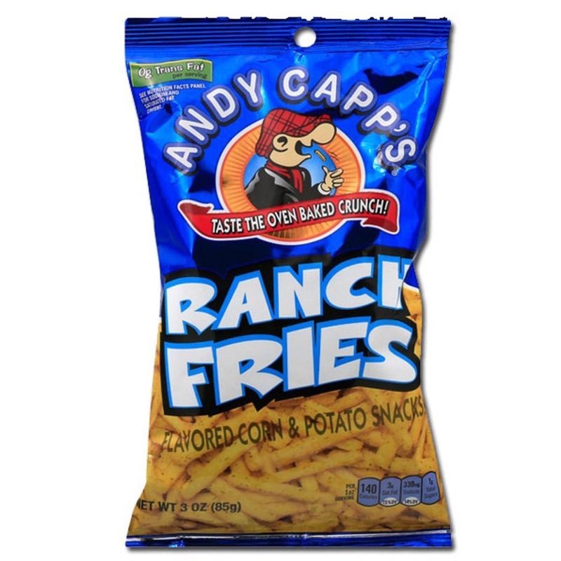 Andy Capp’s Ranch Fries 3oz – 12ct