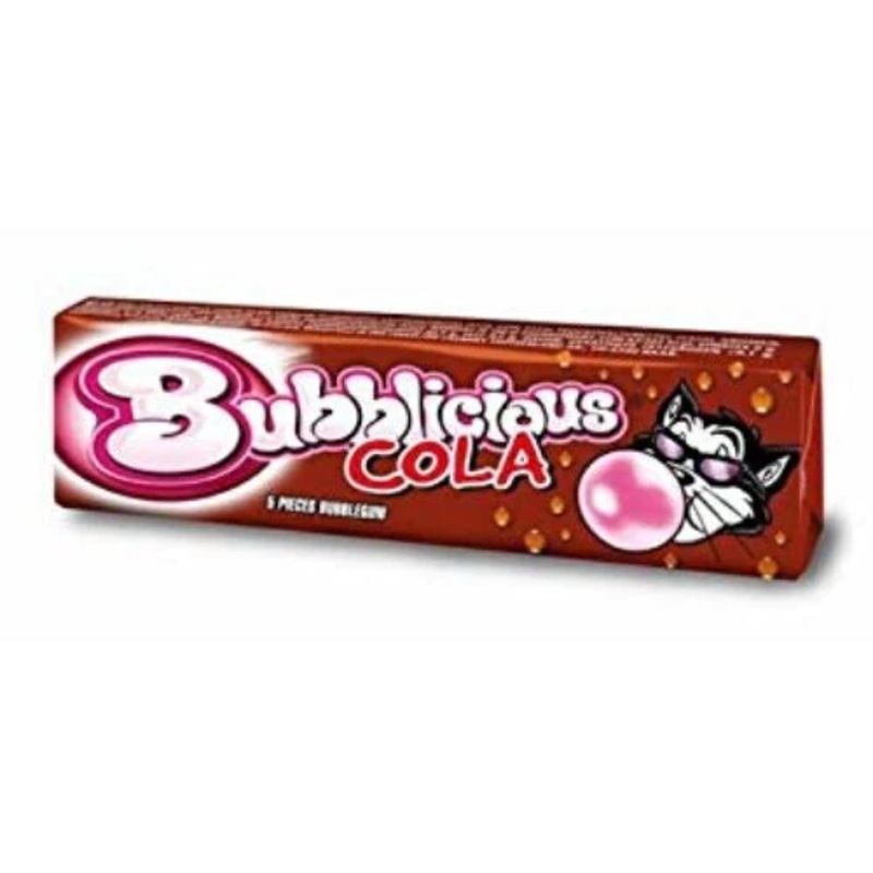 Bubblicious Cola Bubblegum – 5 Piece Gum Pack 38g