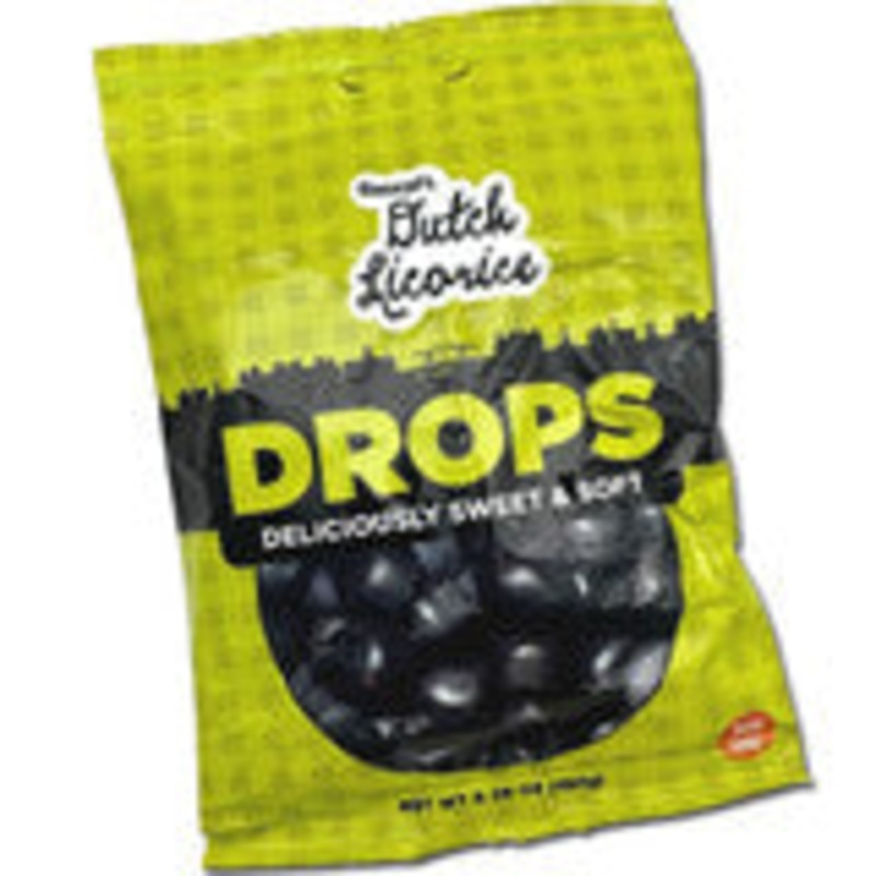 Gustafs Black Licorice Drops (5.29oz)