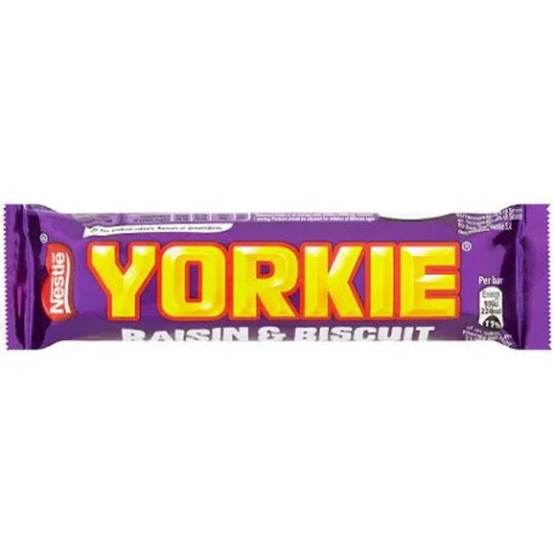 Nestle Yorkie – Raisin and Biscuit Bar (44g)