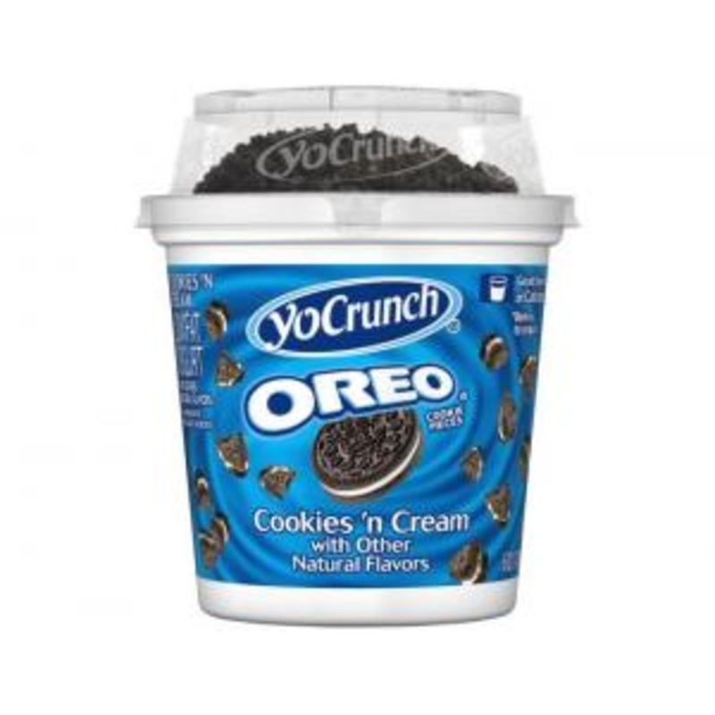 Yocrunch with Oreo Vanilla Yogurt, 6 Ounce – 8 per case.