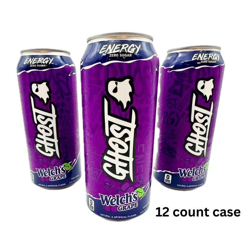 Ghost Energy Drink Welch’s Grape – 16oz / 12ct