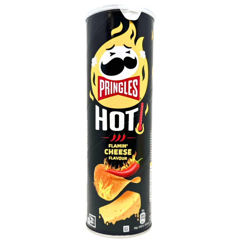 Pringles Hot Flammin Cheese (Germany) – 165g