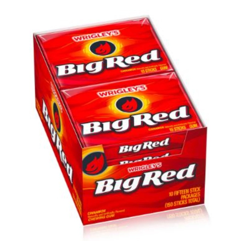 Wrigley Slim Pack Big Red – 10ct