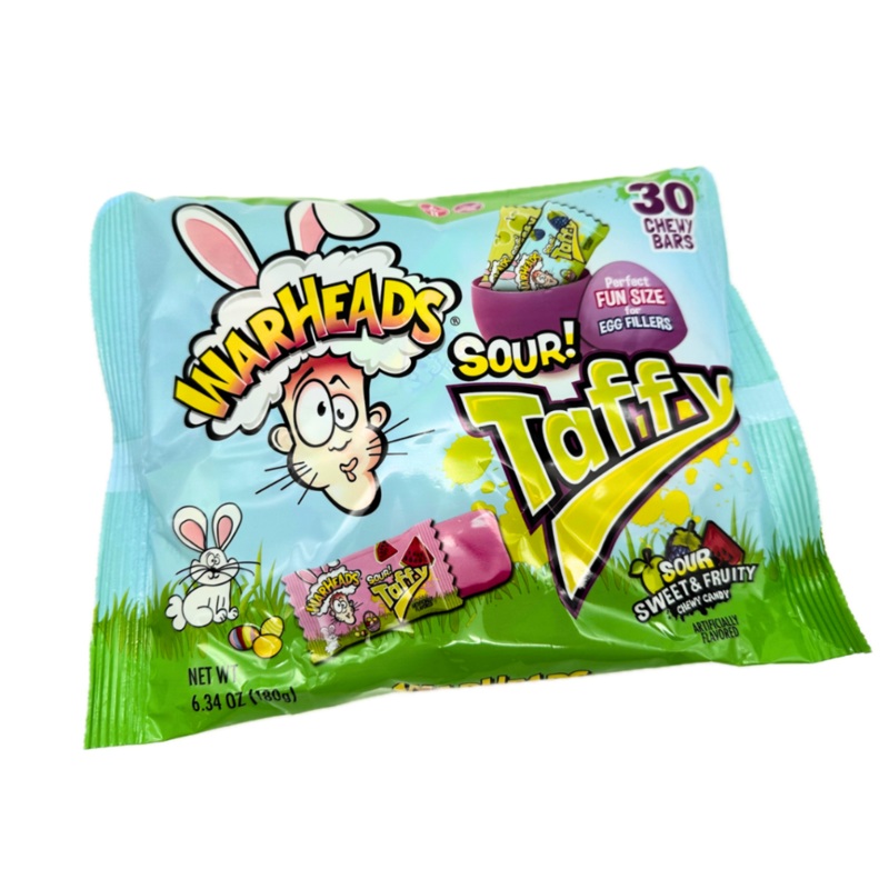 Warheads Sour Taffy 6.34oz – 12ct