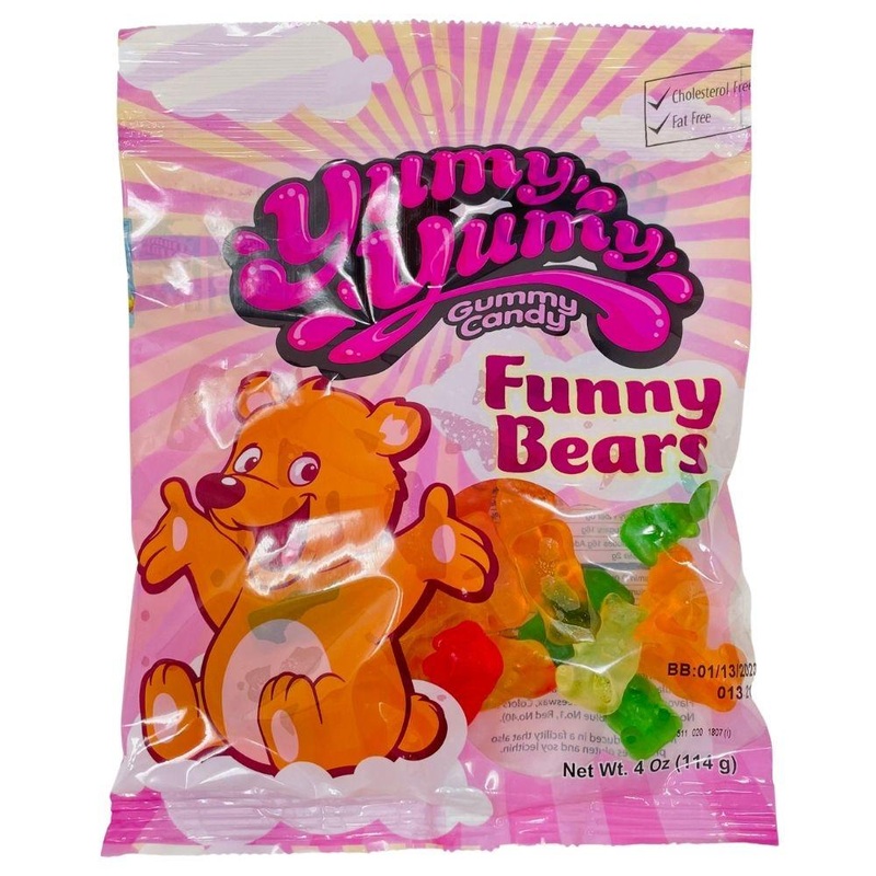 Yumy Yumy Funny Bears – 4oz