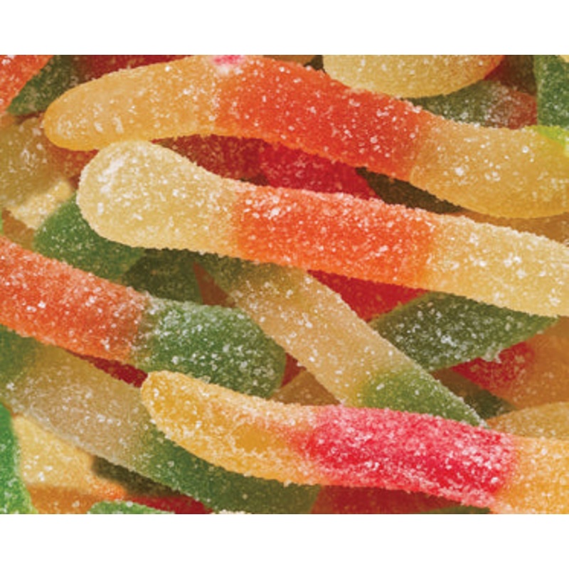 Yummy Sour Gummy Worms – 5lb
