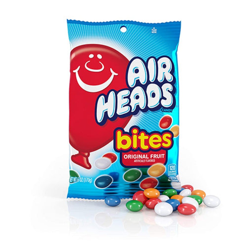Airheads Bites Original Fruit Candy – 6-oz. Bag