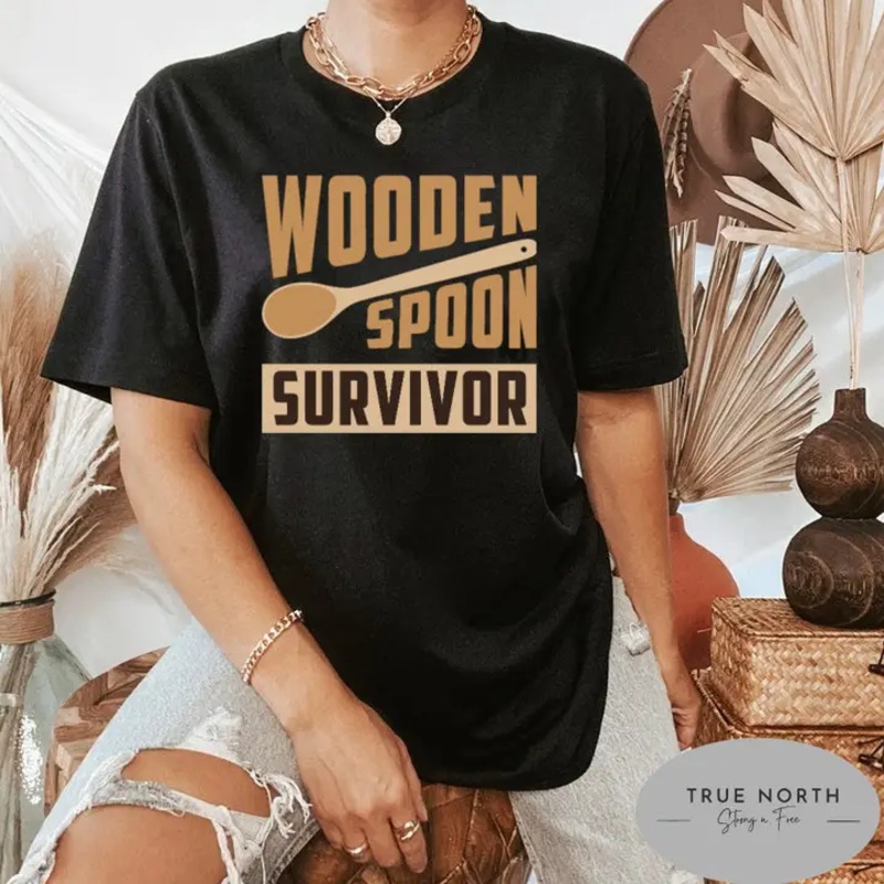 Wooden Spoon Tshirt Black S