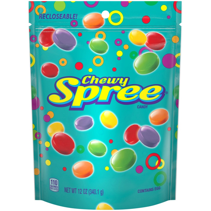 Chewy Spree Candy – 12-oz. Resealable Bag