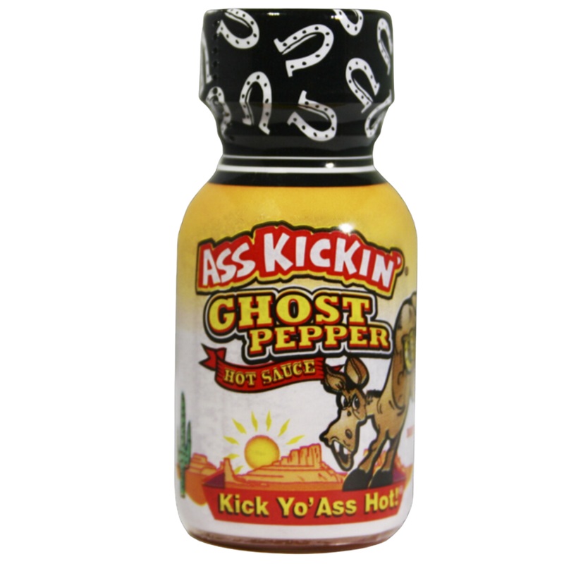 Ass Kickin’ Mini Bottle Ghost Pepper Hot Sauce