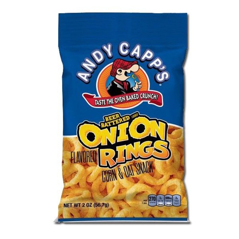 Andy Capp’s Onion Rings Bag 2oz – 12ct