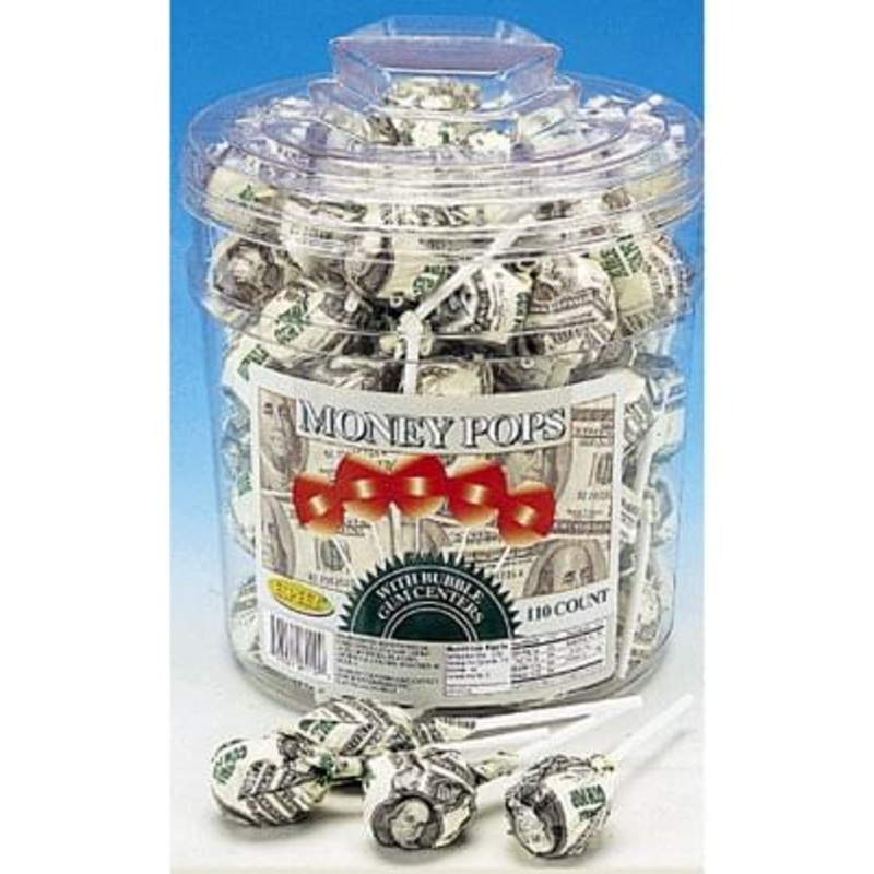 $100 Bill Money Lollipops – 110ct