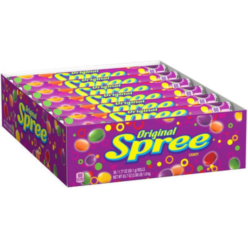 Spree Candy Roll Original 1.77oz – 36ct