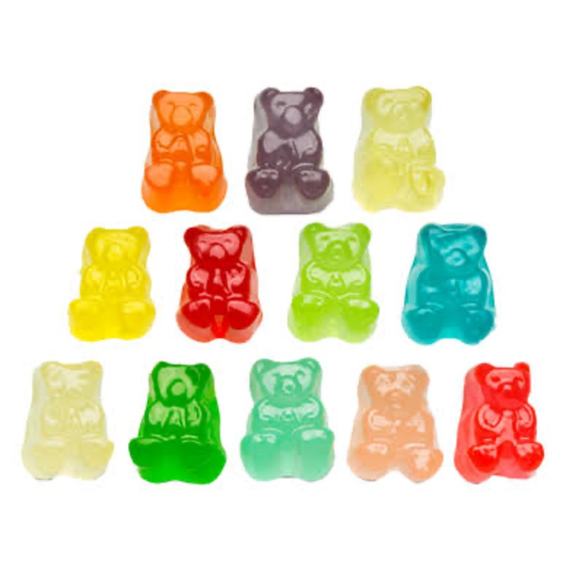 12 Flavor Gummy Bears (12oz)