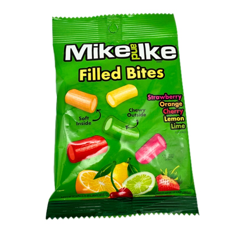 Mike and Ike Filled Bites  3oz – 12ct
