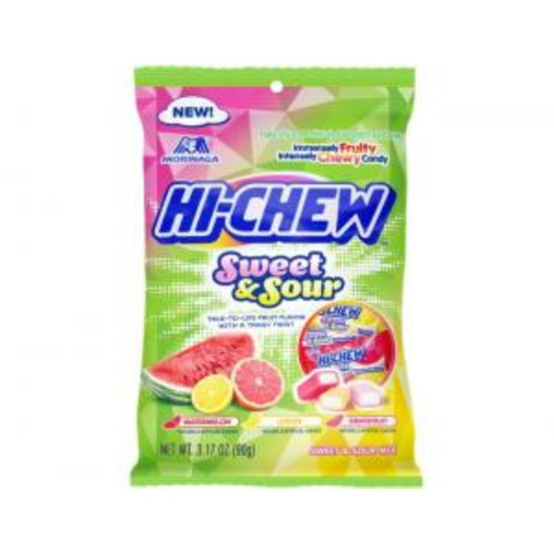 (Price/CASE)Hi-Chew 45120 Hi-Chew Sweet & Sour Mix 3.17oz Peg Ba