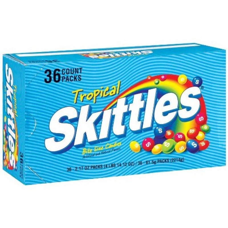 Skittles Tropical 2.17oz  – 36ct