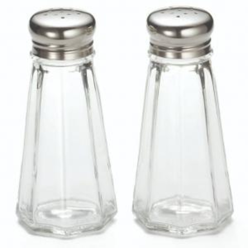 (Price/Case)Tablecraft 156S&P-2 3 oz / 85G Paneled S&P Shaker S/