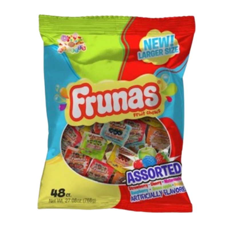 Albert’s Frunas Assorted Flavors 48 count Bag 27.08 oz.