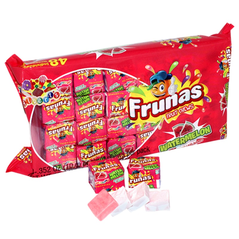 Frunas Watermelon Fruit Chews – Pack of 48