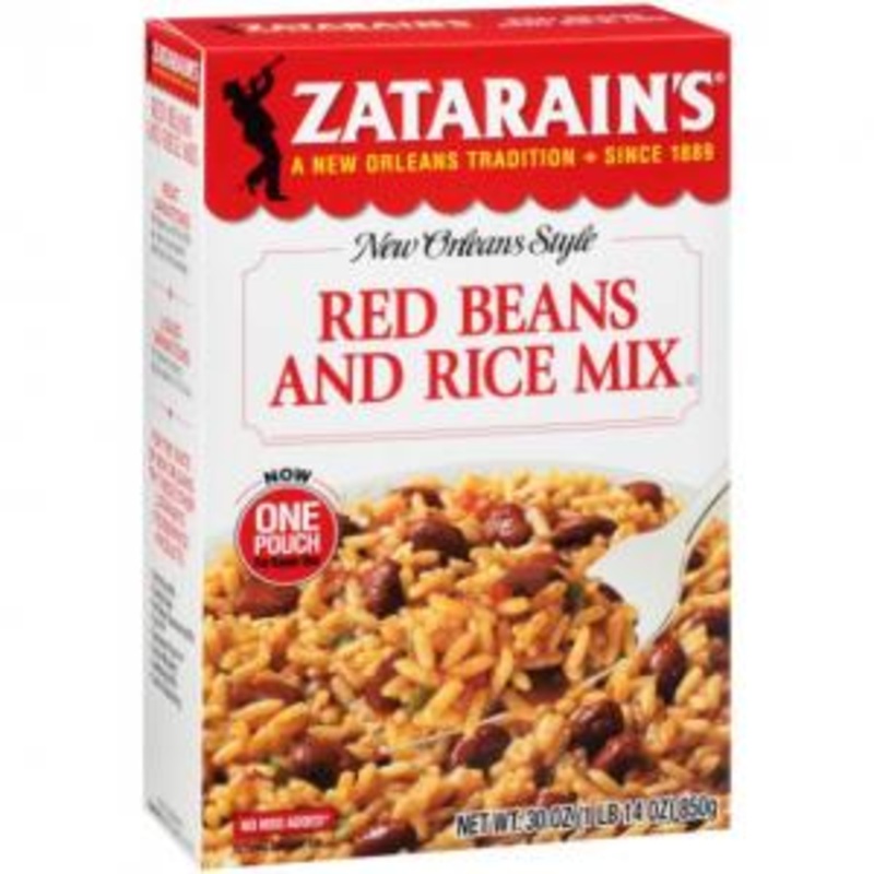 Zatarain`s Red Beans & Rice Mix, 30 oz. – 8 per case