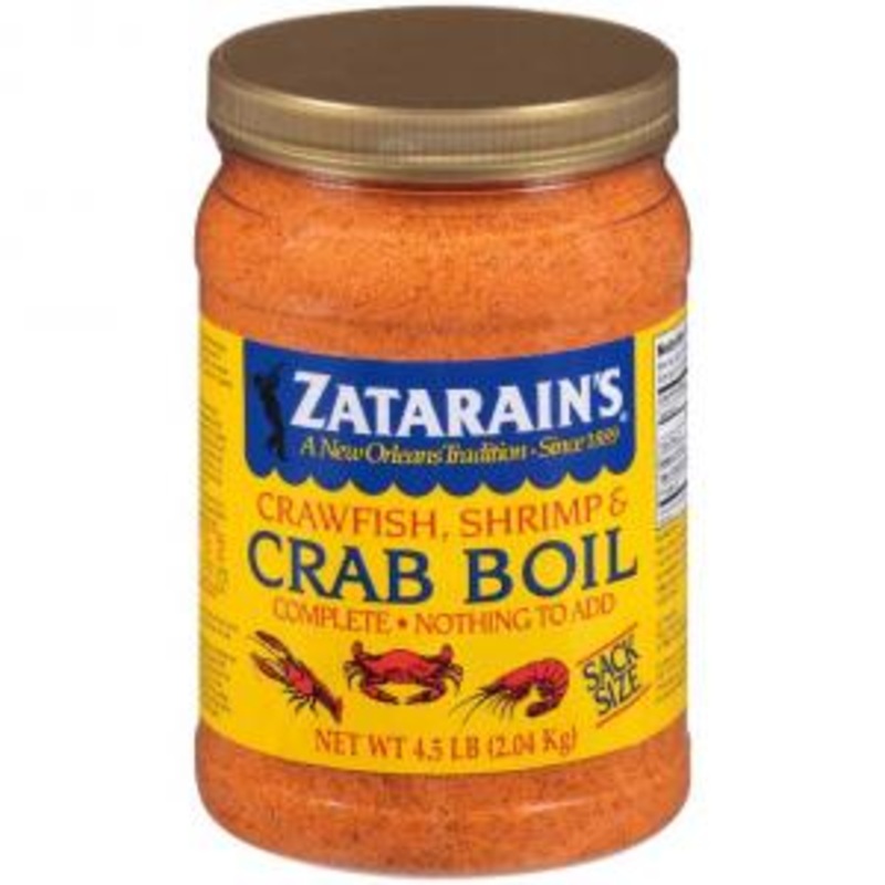 Zatarains Pre-Seasoned Crab and Shrimp Boil, 72 Ounce – 6 per case.