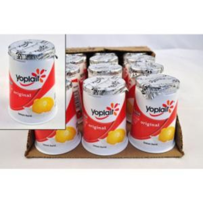 Yoplait Original Lemon Burst Yogurt, 6 Ounce – 12 per case.