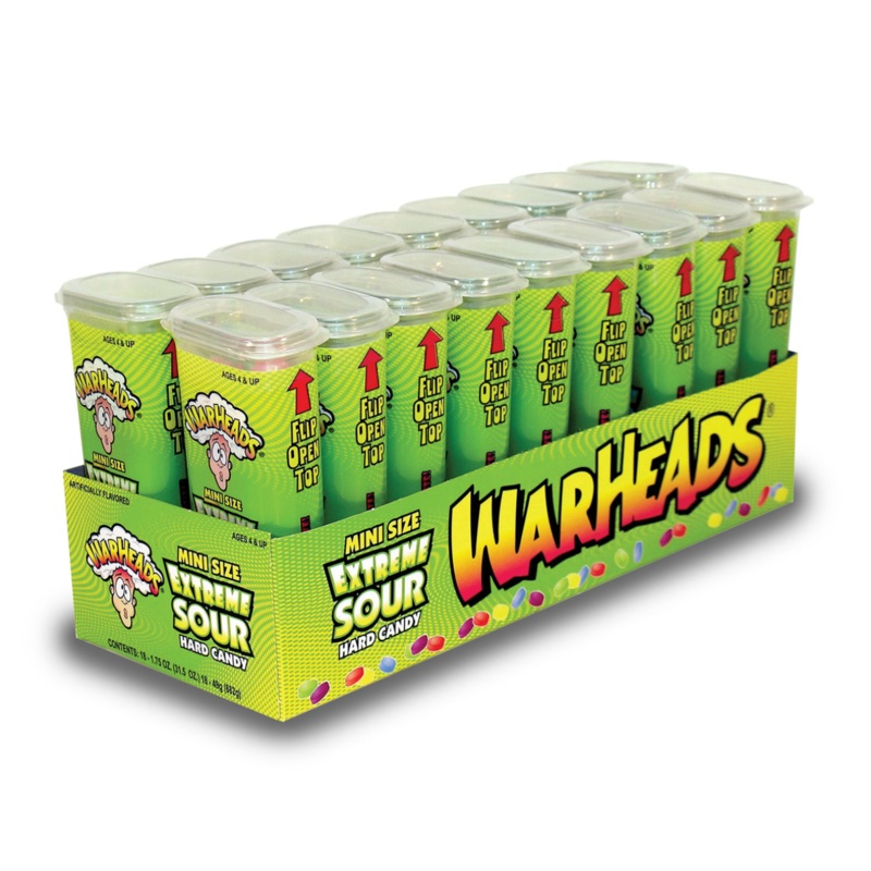 Warheads Extreme Sour Mini’s 1.75oz – 18ct