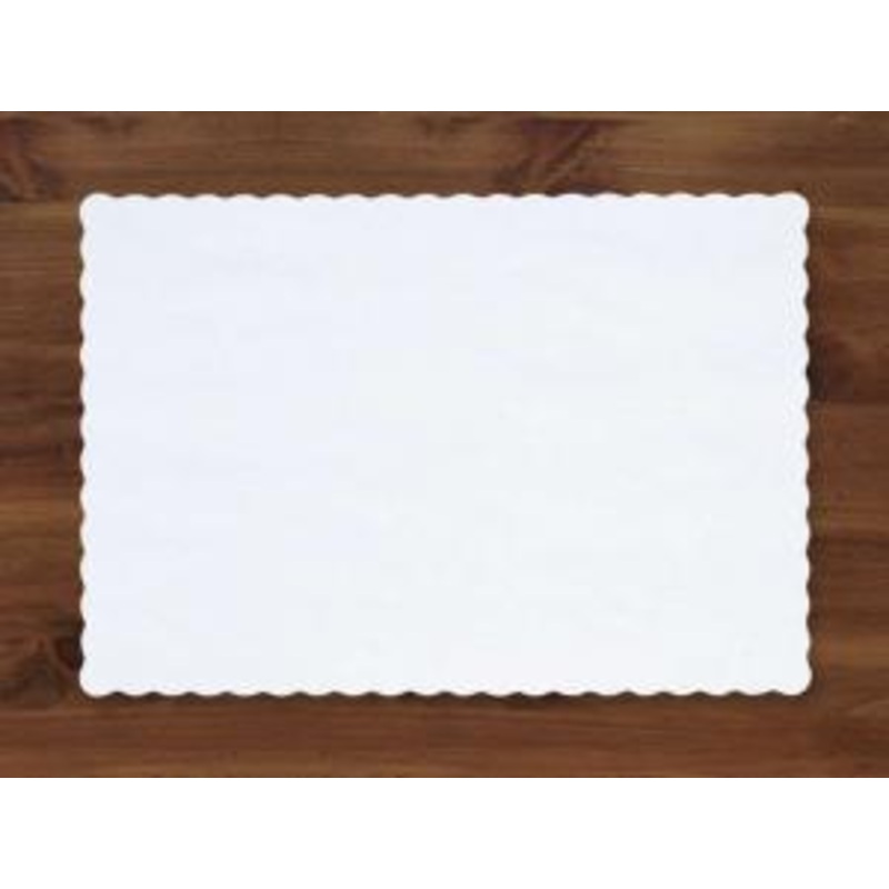 (Price/Case)Hoffmaster 310477 Placemat Paper White 9.625X13.5 Cl