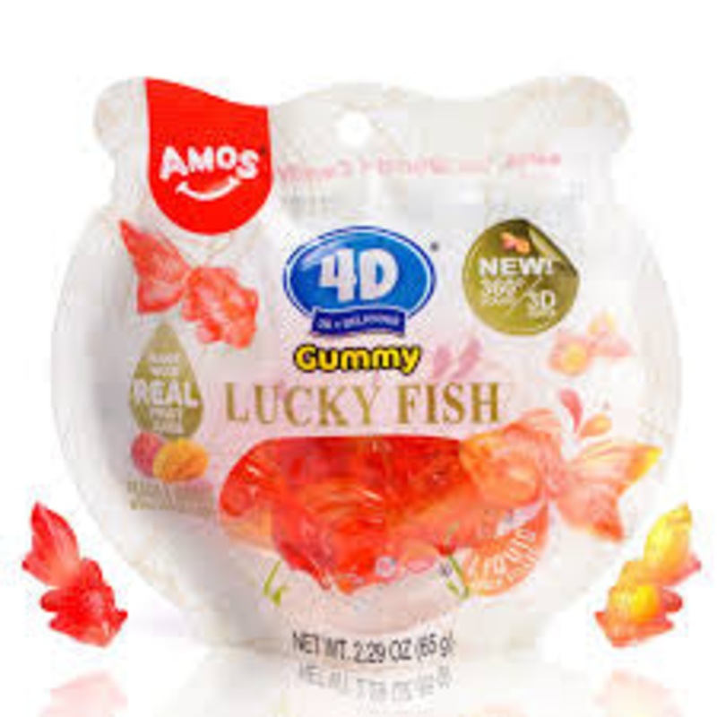 4D Lucky Gummy Fish – 3.95oz