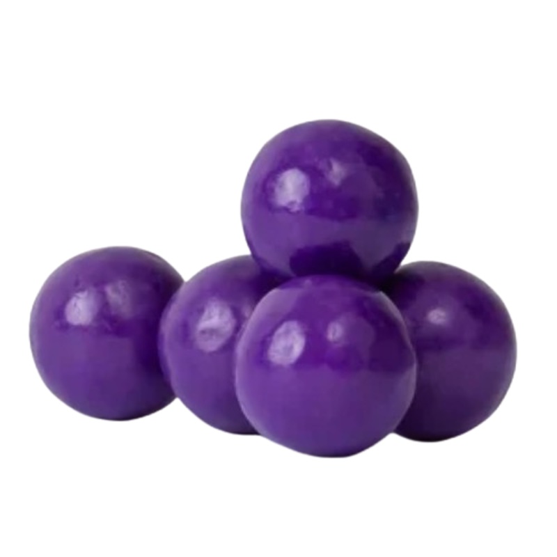 All City Candy 1″ Purple Gumball Grape 3 lb. Bulk Bag