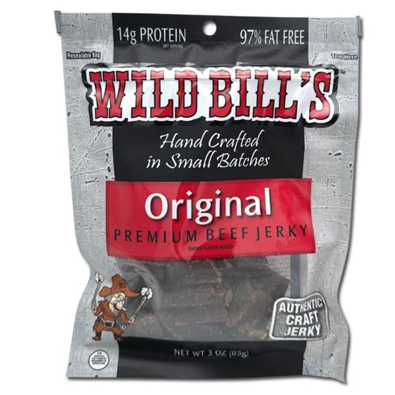 Wild Bills Jerky Original 3oz – 12ct