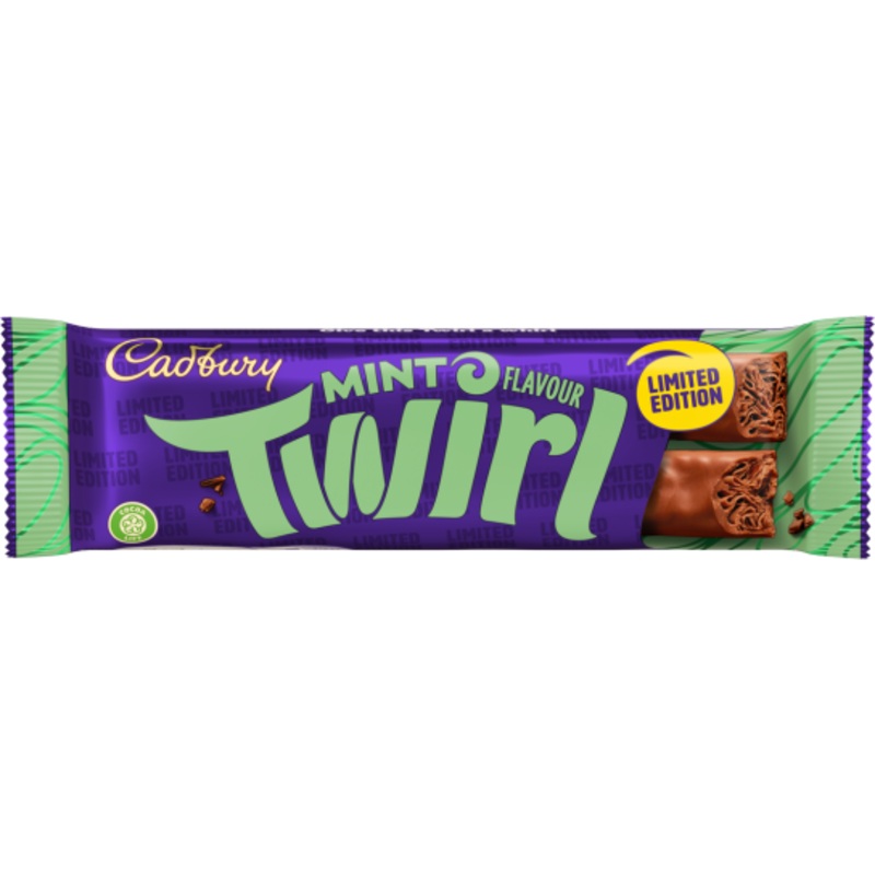 Cadbury Twirl Mint Limited Edition 43g UK