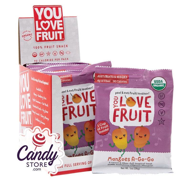 You Love Fruit Mango 1oz Bags – 12ct