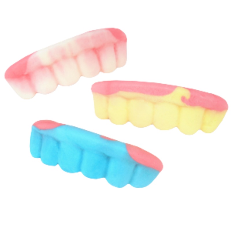 Foam Gummy Teeth 2.2lb Bulk Bag