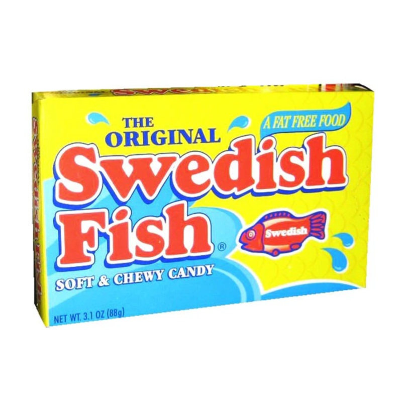 Swedish Fish Red Theater Box 3.1oz  – 12ct