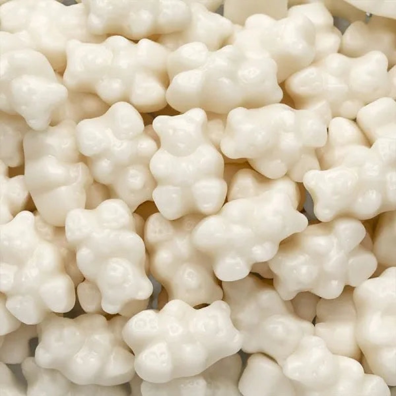 White Strawberry Banana Gummy Bears (12oz)