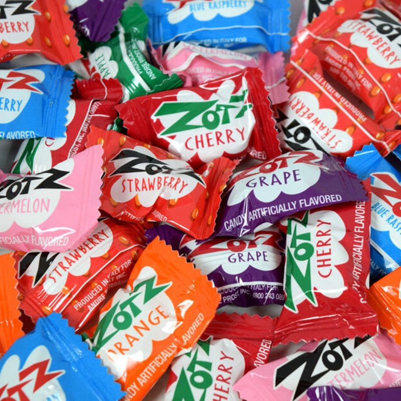Zotz Assorted Flavors Candy Bulk Box – 15lb